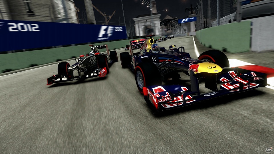 PS3/Xbox 360「F1 2012」最新スクリーンショットが公開―シンガポール・グランプリのナイトレースなどをチェック！の画像2