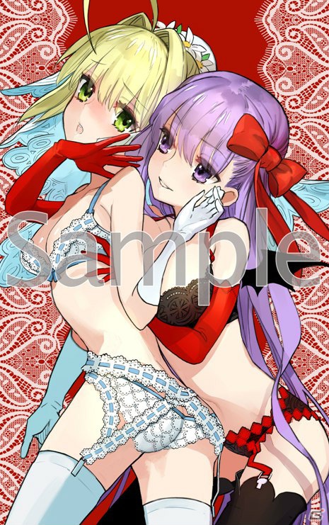PSP「フェイト／エクストラ CCC」店舗別予約特典のワダアルコ氏描き下ろしイラストを一挙公開の画像1