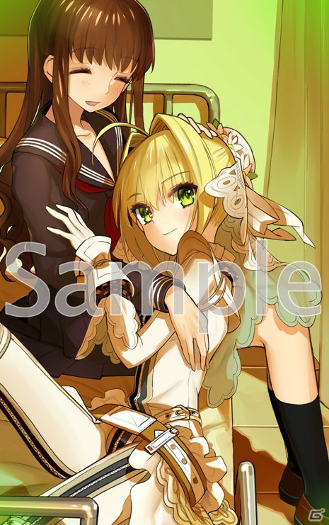 PSP「フェイト／エクストラ CCC」店舗別予約特典のワダアルコ氏描き下ろしイラストを一挙公開の画像2