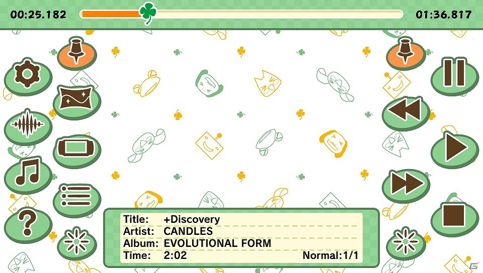 PS Vita「NAX Music Player」が「どこでもいっしょ」とコラボレーション！ダンスキャラクターにトロとクロが登場の画像4