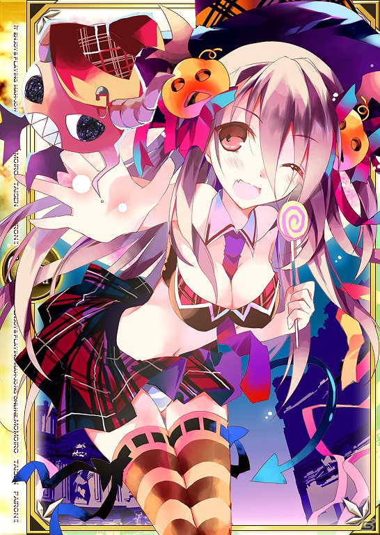 「桃色大戦ぱいろん for ハンゲーム」3枚のハロウィン限定カードが登場の画像3