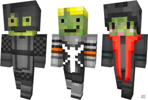 XBLA「Minecraft： Xbox 360 Edition」のチャリティキャンペーンに「Happy Wars」のスキンを提供の画像1