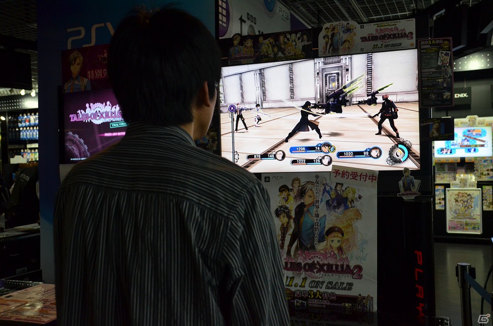 【TOX2特集】長刀を武器にした豪快な戦闘スタイルが魅力―「テイルズ オブ エクシリア2」先行体験会で試遊したガイアスのプレイフィールをお届けの画像2