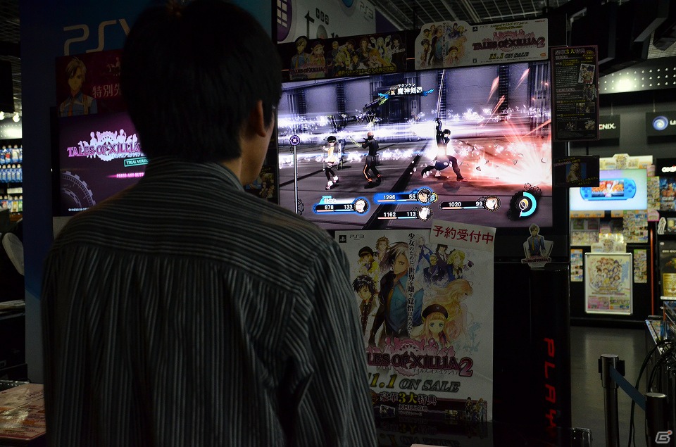 【TOX2特集】長刀を武器にした豪快な戦闘スタイルが魅力―「テイルズ オブ エクシリア2」先行体験会で試遊したガイアスのプレイフィールをお届けの画像3