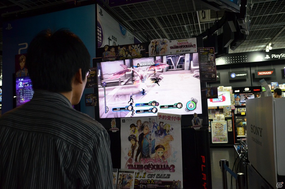 【TOX2特集】長刀を武器にした豪快な戦闘スタイルが魅力―「テイルズ オブ エクシリア2」先行体験会で試遊したガイアスのプレイフィールをお届けの画像4