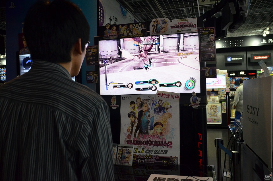 【TOX2特集】長刀を武器にした豪快な戦闘スタイルが魅力―「テイルズ オブ エクシリア2」先行体験会で試遊したガイアスのプレイフィールをお届けの画像5