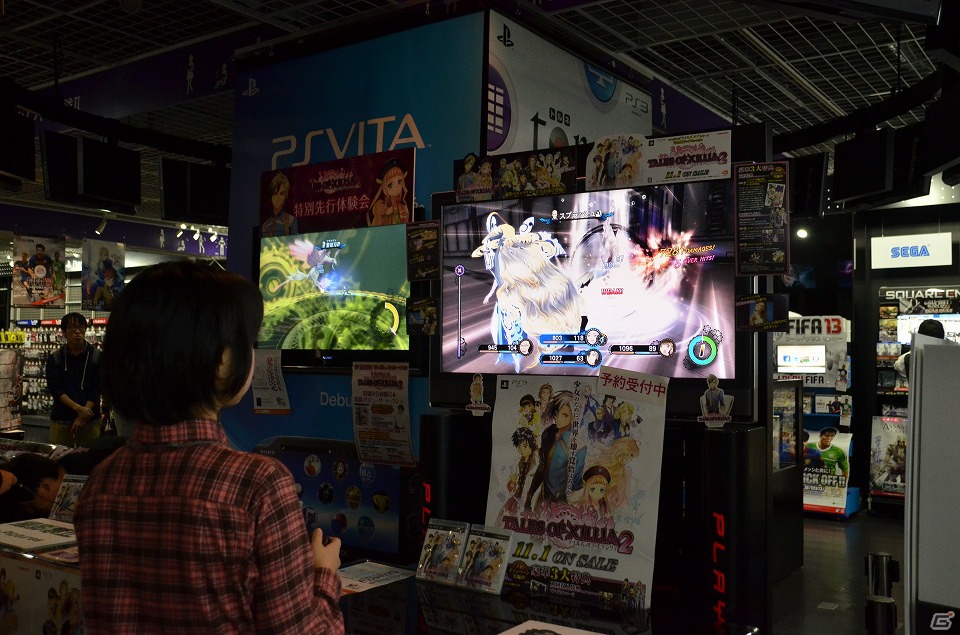 【TOX2特集】長刀を武器にした豪快な戦闘スタイルが魅力―「テイルズ オブ エクシリア2」先行体験会で試遊したガイアスのプレイフィールをお届けの画像8