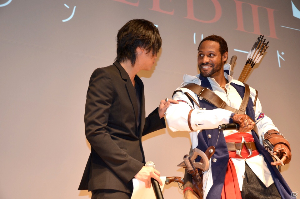 「UBIDAY 2012」浪川大輔さん＆甲斐田裕子さんの公開アフレコが行われた「アサシン クリード」＆お笑いコンビ・ダイノジ出演「ロックスミス」ステージレポートの画像19