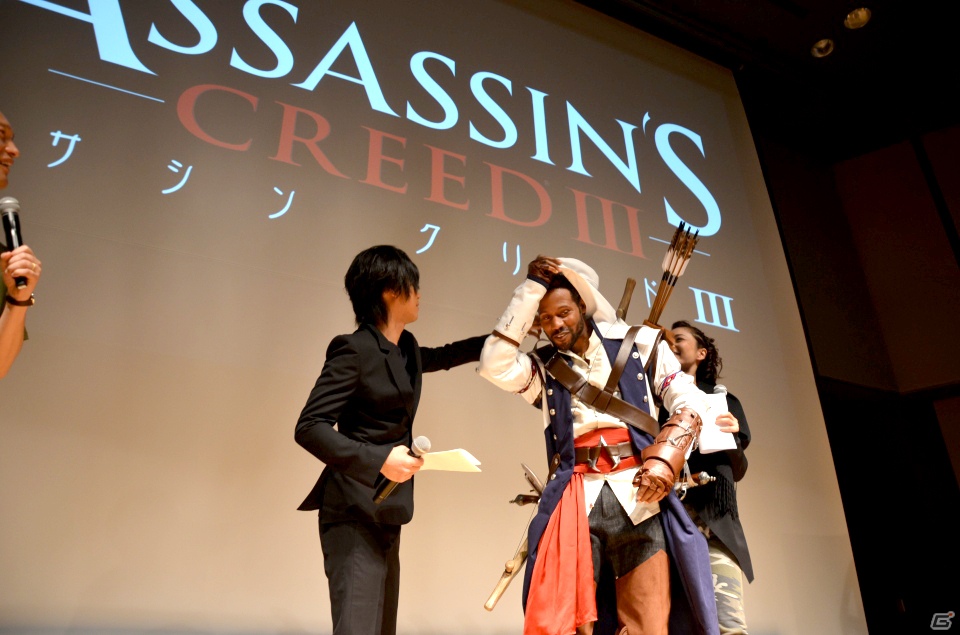「UBIDAY 2012」浪川大輔さん＆甲斐田裕子さんの公開アフレコが行われた「アサシン クリード」＆お笑いコンビ・ダイノジ出演「ロックスミス」ステージレポートの画像22