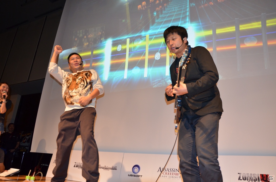 「UBIDAY 2012」浪川大輔さん＆甲斐田裕子さんの公開アフレコが行われた「アサシン クリード」＆お笑いコンビ・ダイノジ出演「ロックスミス」ステージレポートの画像29