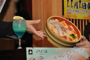 食べごたえのあるお寿司や筆しらべを再現したカクテルまで！PS3「大神 絶景版」×ダイヤモンドダイニングコラボメニュー試食会レポートの画像8