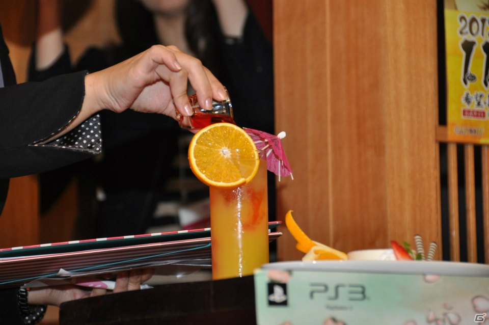 食べごたえのあるお寿司や筆しらべを再現したカクテルまで！PS3「大神 絶景版」×ダイヤモンドダイニングコラボメニュー試食会レポートの画像7