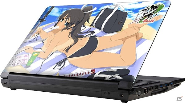 「閃乱カグラ Burst -紅蓮の少女達-」人気キャラクター“焔”の公式爆乳ノートPCが限定販売決定！予約受付開始の画像2