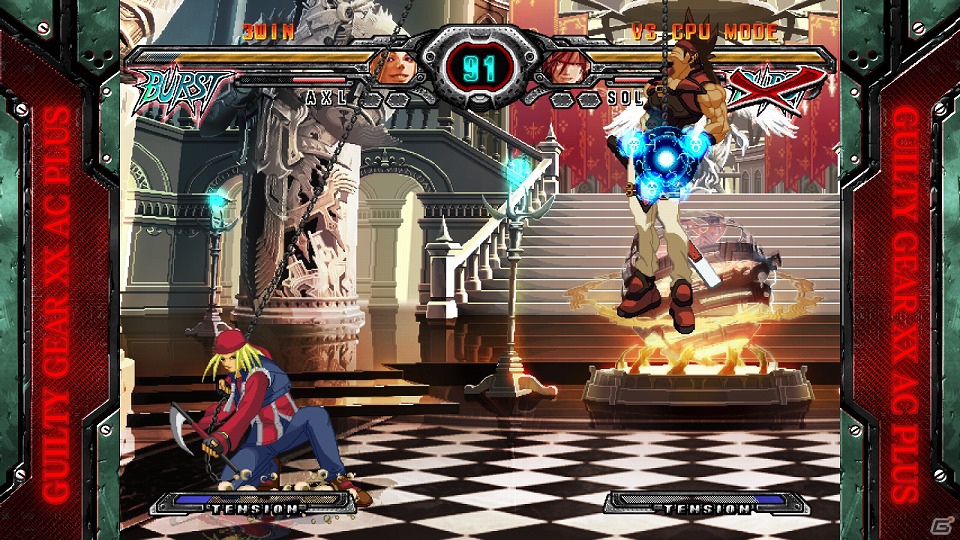 PS3「GUILTY GEAR XX ΛCORE PLUS」が本日11月1日より配信！「ギルティギア 静音 スティック –SANWA EDITION-」も発売中の画像1