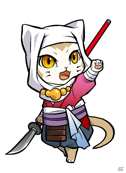 Yahoo！Mobage/Mobage「のぶニャがの野望」新たな“ねこ武将”カードを追加！追加カードテーマは「愛の一字」の画像4