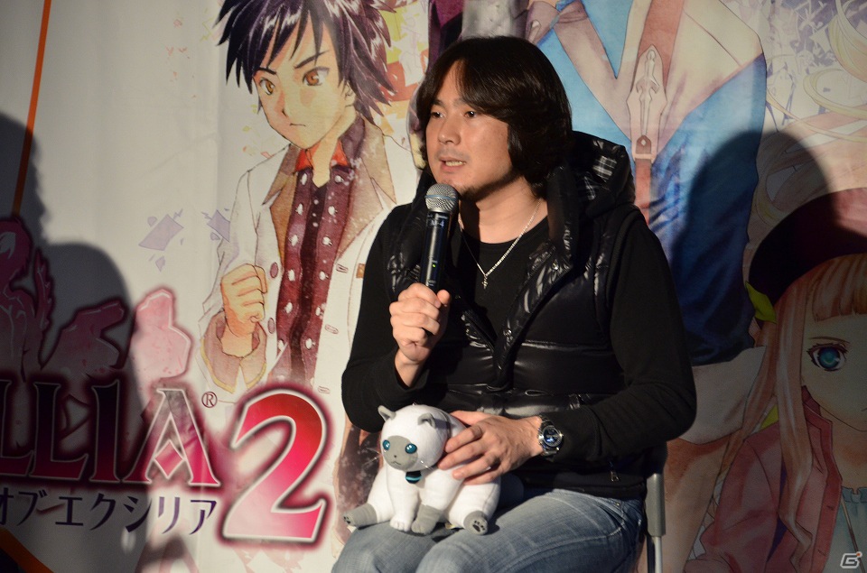 ミントの登場や温泉イベントの存在も明らかに―馬場氏がさまざまなトークを繰り広げたPS3「テイルズ オブ エクシリア2」発売記念イベントの模様をお届けの画像6