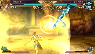 アニメに登場する黄金聖闘士も続々登場！PSP「聖闘士星矢Ω アルティメットコスモ」アーケードモード＆新たな参戦キャラクターを紹介の画像19