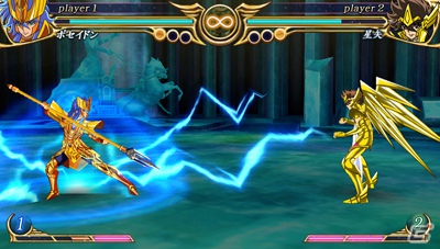 アニメに登場する黄金聖闘士も続々登場！PSP「聖闘士星矢Ω アルティメットコスモ」アーケードモード＆新たな参戦キャラクターを紹介の画像46