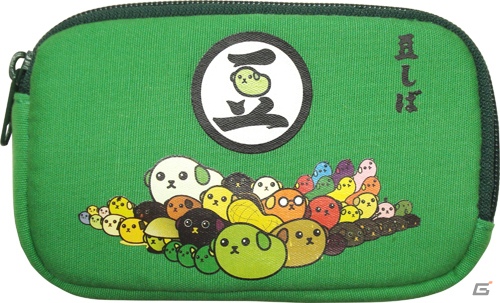 カワイイ豆しばで3DSを飾ろう！「豆しば ゲームポーチ（3DS用）」＆「豆しば タッチペン（3DS用）」が11月2日に発売の画像7