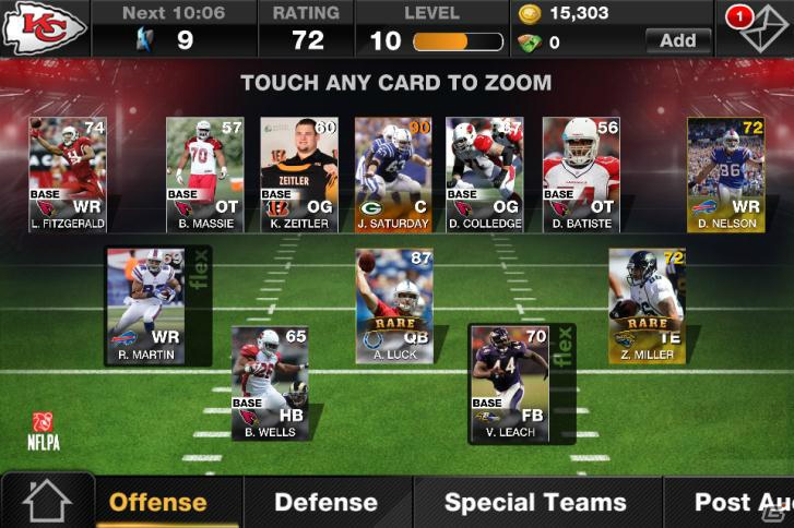 NFLの世界を直感的に楽しもう！iOS「Madden NFL13 Social」が配信開始の画像5