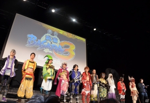 舞台「戦国BASARA3 -瀬戸内響嵐-」の出演者がズラリと登場！宝塚歌劇によるミュージカル化も発表された「『戦国BASARA』プロジェクト発表会」レポートの画像22