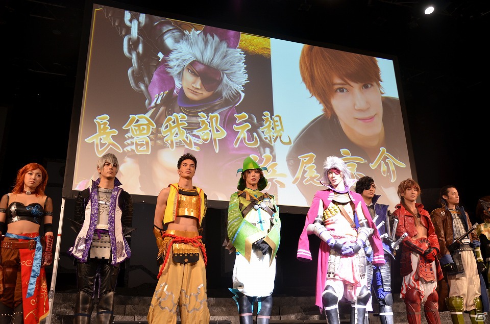 舞台「戦国BASARA3 -瀬戸内響嵐-」の出演者がズラリと登場！宝塚歌劇によるミュージカル化も発表された「『戦国BASARA』プロジェクト発表会」レポートの画像2