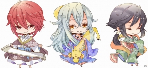 ソーシャルアプリ「陰陽の道」がSDキャラになったカードバトル型のソーシャルゲーム「おんみょうの道 大正学園遊戯」が「Mobage」「GREE」「mixi」にて配信開始の画像7