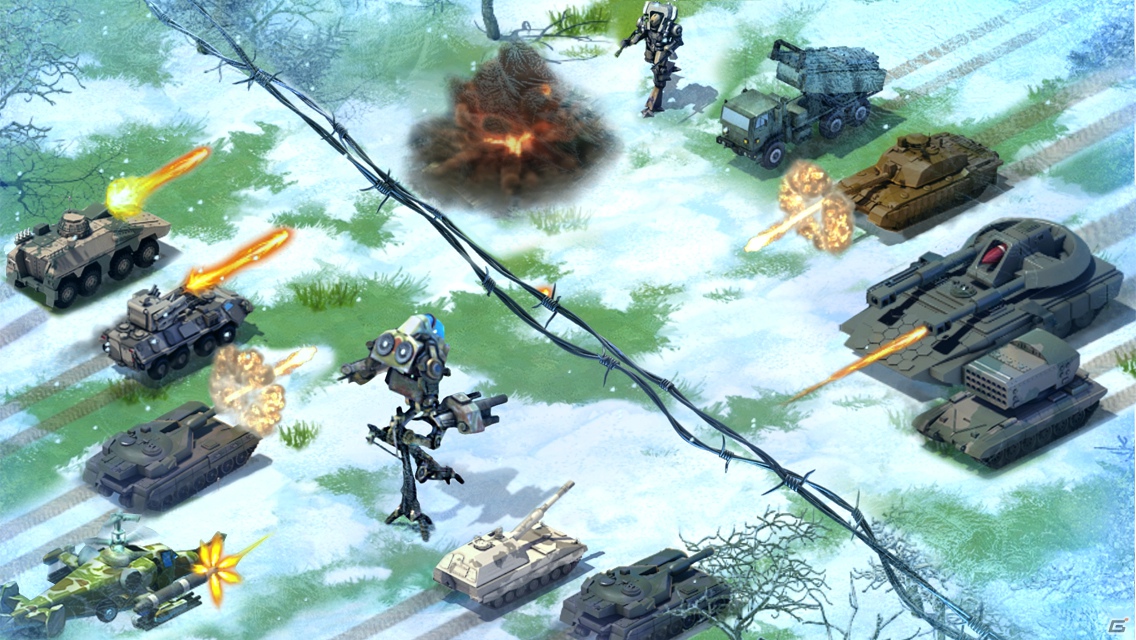 iOS用戦争シミュレーション「World at Arms」がApp Storeにて配信開始！地上戦と空中戦を駆使して悪の連合軍・KRAを一掃せよの画像2