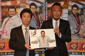 特別メニュー「龍の海鮮丼」が初披露！名越氏も舌鼓を打ったPS3「龍が如く5 夢、叶えし者」と「つきじ喜代村 すしざんまい」のコラボレーション発表会レポートの画像15