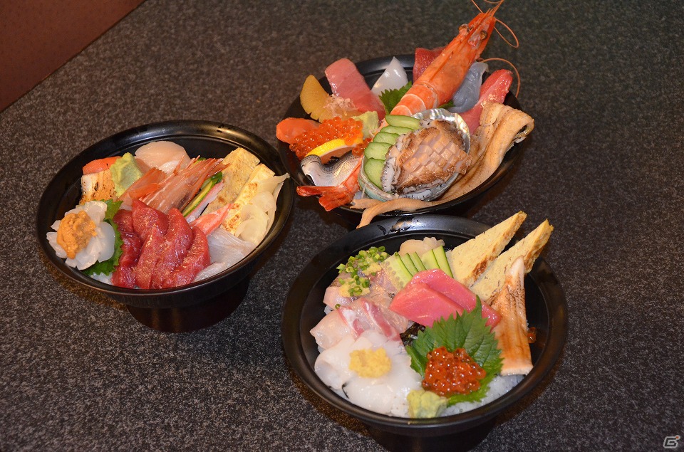 特別メニュー「龍の海鮮丼」が初披露！名越氏も舌鼓を打ったPS3「龍が如く5 夢、叶えし者」と「つきじ喜代村 すしざんまい」のコラボレーション発表会レポートの画像14