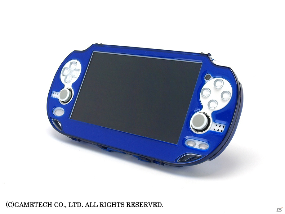 PS Vita用ハードプロテクトカバー「クリスタルシェルV」に新色クリアブルー＆クリアレッドの2色が登場の画像1