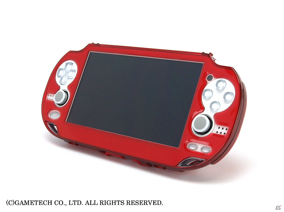 PS Vita用ハードプロテクトカバー「クリスタルシェルV」に新色クリアブルー＆クリアレッドの2色が登場の画像2