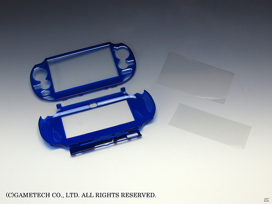 PS Vita用ハードプロテクトカバー「クリスタルシェルV」に新色クリアブルー＆クリアレッドの2色が登場の画像6