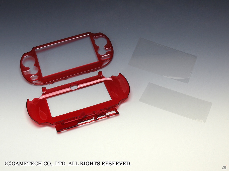 PS Vita用ハードプロテクトカバー「クリスタルシェルV」に新色クリアブルー＆クリアレッドの2色が登場の画像7
