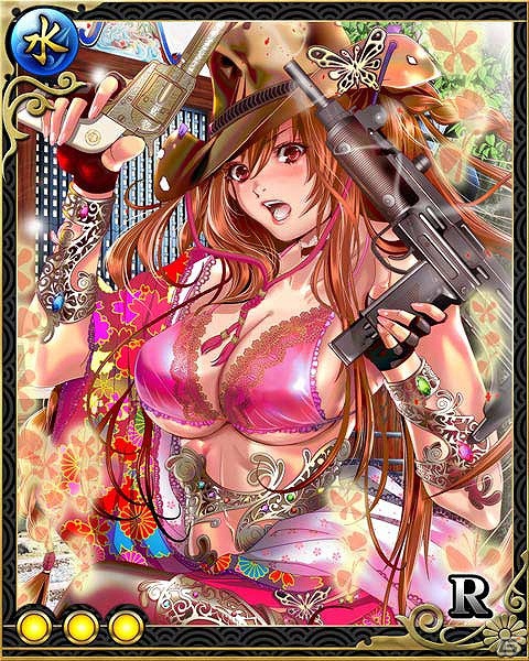GREE/mixi「戦国フロンティア」宮崎摩耶氏描き下ろしの限定カードが登場の画像4