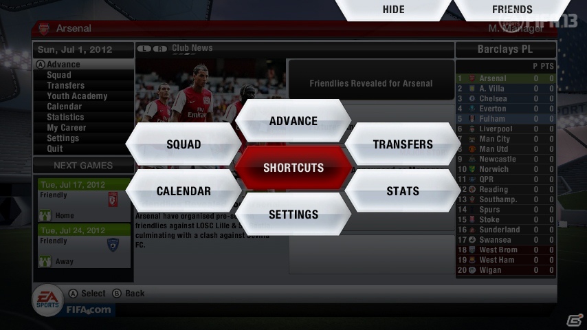 Wii U Fifa 13 ワールドクラス サッカー Wii U版ならではのgamepadを活用したゲームシステムを紹介 ゲーム情報サイト Gamer