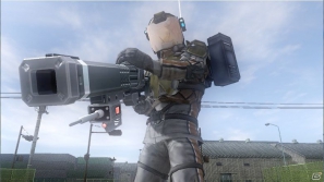 PS3/Xbox 360「地球防衛軍4」もう、陸戦兵と空飛ぶ女兵士だけではない。新たなる第3の兵士「エアレイダー」登場！敵側フォーリナーの「新型ヘクトル」紹介の画像1