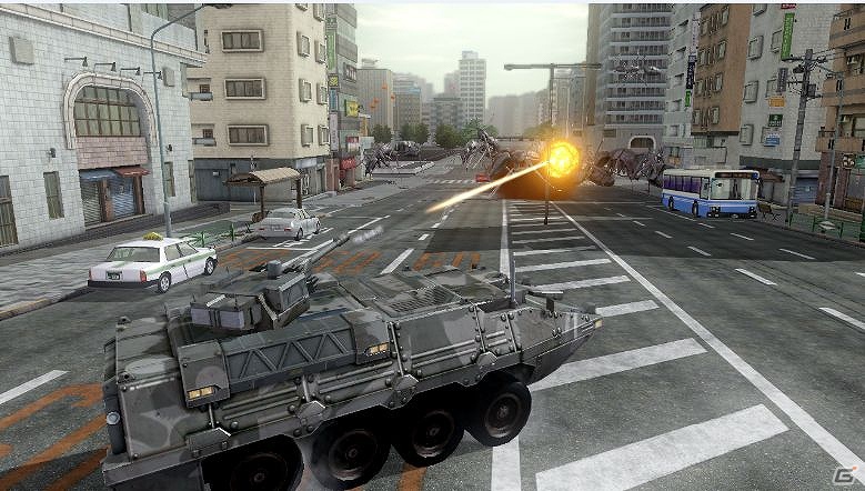 PS3/Xbox 360「地球防衛軍4」もう、陸戦兵と空飛ぶ女兵士だけではない。新たなる第3の兵士「エアレイダー」登場！敵側フォーリナーの「新型ヘクトル」紹介の画像21