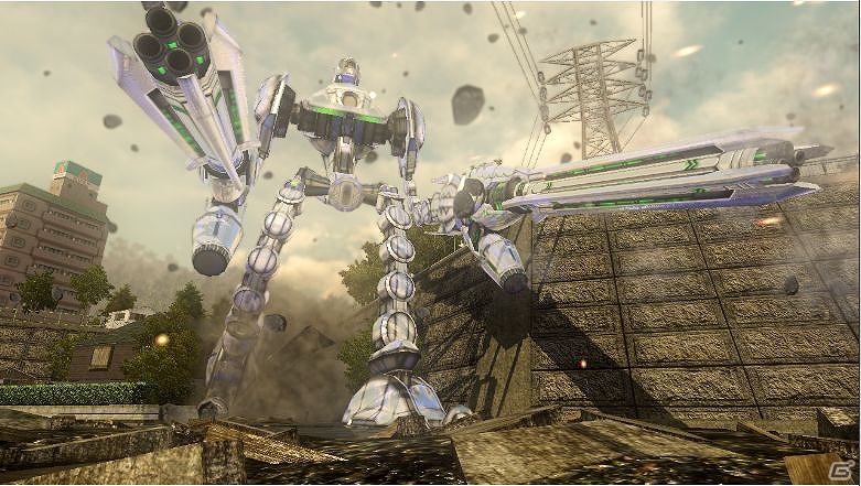 女兵 PS3/Xbox 360「地球防衛軍4」もう、陸戦兵と空飛ぶ女兵士だけではない。新たなる第3の兵士「エアレイダー」登場！敵側フォーリナーの「新型ヘクトル」紹介  | Gamer