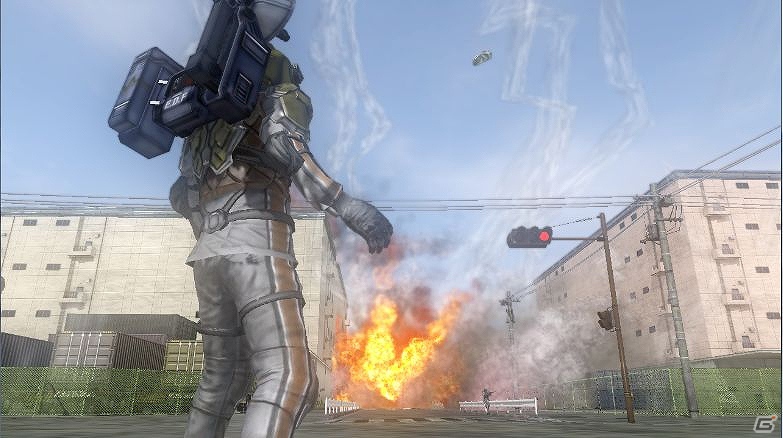PS3/Xbox 360「地球防衛軍4」もう、陸戦兵と空飛ぶ女兵士だけではない。新たなる第3の兵士「エアレイダー」登場！敵側フォーリナーの「新型ヘクトル」紹介の画像5