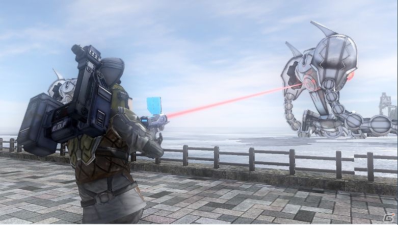 PS3/Xbox 360「地球防衛軍4」もう、陸戦兵と空飛ぶ女兵士だけではない。新たなる第3の兵士「エアレイダー」登場！敵側フォーリナーの「新型ヘクトル」紹介の画像9