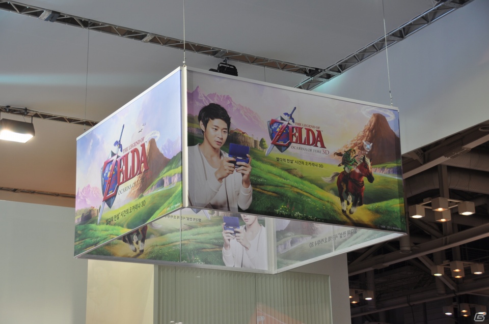 【G-STAR 2012】「ニンテンドー3DS LL」で「ゼルダの伝説 時のオカリナ 3D」や「マリオカート7」などおなじみのタイトルがプレイアブル出展！Nintendo Koreaブースレポートの画像3