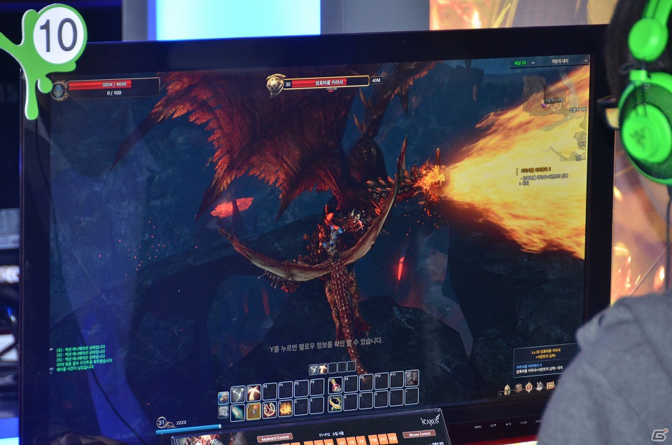 【G-STAR 2012】空飛ぶドラゴンとの戦闘が目を引く「ICARUS」やバリエーション豊かなスマートフォンタイトルが出展されたWeMade Entertainmentブースレポートの画像6