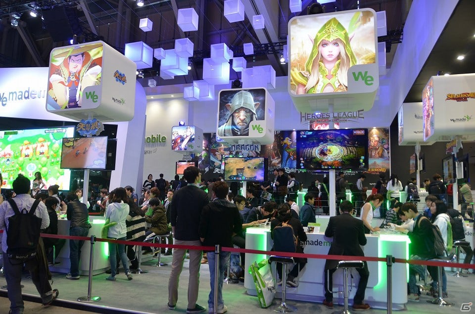 【G-STAR 2012】空飛ぶドラゴンとの戦闘が目を引く「ICARUS」やバリエーション豊かなスマートフォンタイトルが出展されたWeMade Entertainmentブースレポートの画像7