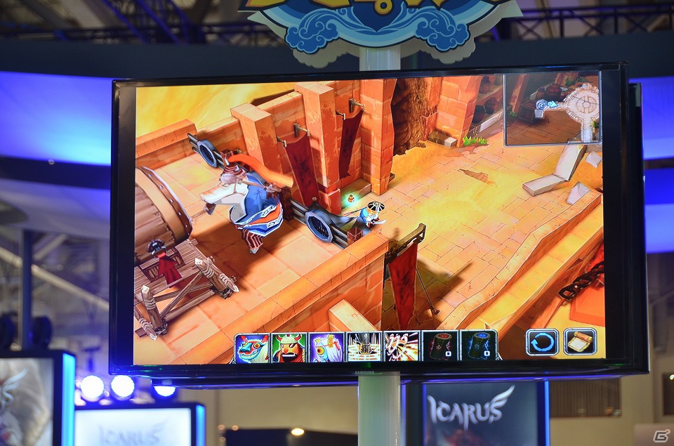 【G-STAR 2012】空飛ぶドラゴンとの戦闘が目を引く「ICARUS」やバリエーション豊かなスマートフォンタイトルが出展されたWeMade Entertainmentブースレポートの画像9