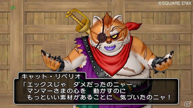 リベリオが決死の覚悟で挑む相手とは…？Wii「ドラゴンクエストX　目覚めし五つの種族　オンライン」猫に関わる連続クエスト3話＆4話を紹介の画像1