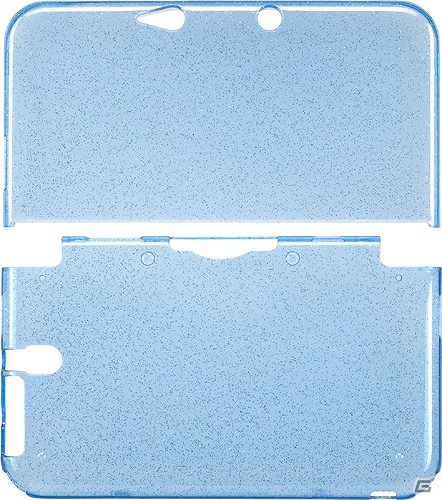 キラキラのラメが散りばめられたキュートな3DS LL用保護ケースが新登場！「CYBER・きらきらケース（3DS LL用）」発売の画像1