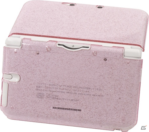 キラキラのラメが散りばめられたキュートな3DS LL用保護ケースが新登場！「CYBER・きらきらケース（3DS LL用）」発売の画像10