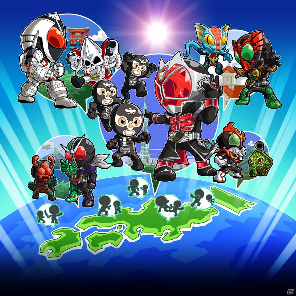 iOS/Android「仮面ライダー ライダバウト！」配信開始10日間で30万DLを突破！11月12日よりアイテム販売を開始の画像4