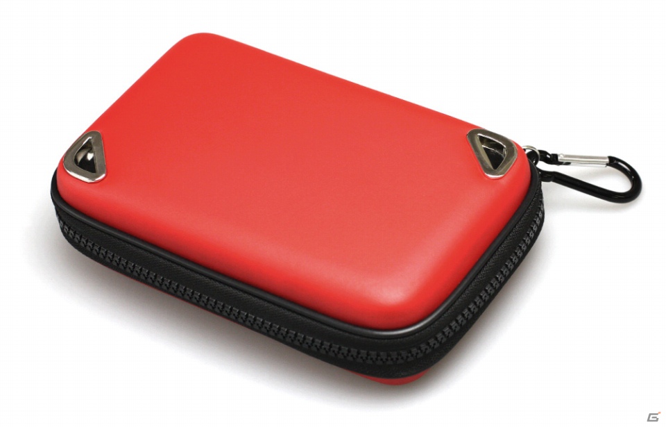 収納したまますれちがい通信の「おしらせランプ」を確認！3DS LL用「おしらせポーチ」（全2色）が11月16日に発売の画像7